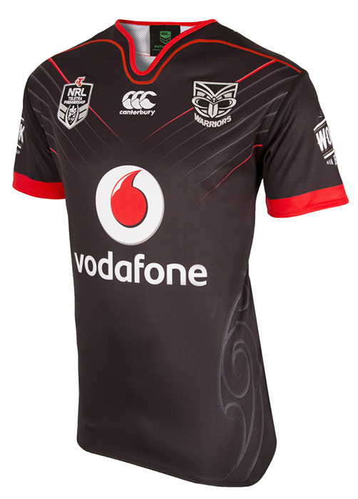 NZ Warriors Rugby League Home Shirt S/S 2017 - Cliquez sur l'image pour la fermer